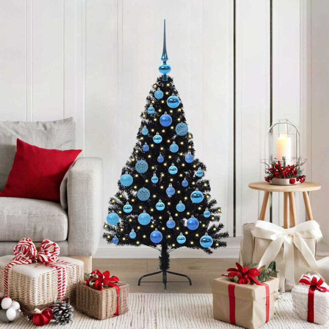 Artificial Pre-lit Christmas Tree PVC