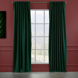 Blackout Thermal with Liner Extra Long & Extra Wide Decorative Curtain Single Panel