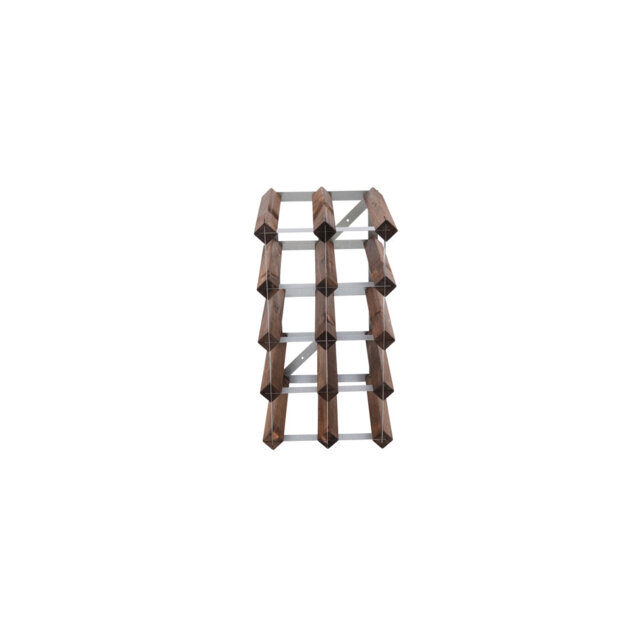 Bohun 12 Bottle Solid Wood Standard Wine Bottle Rack