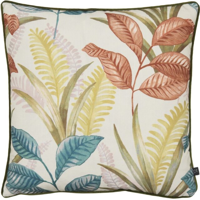 Haught Prestigious Textiles Sumba Cushion Cover in , Coral