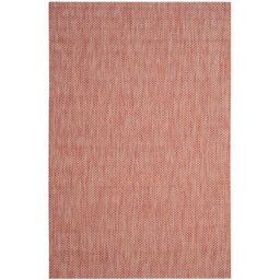 Tommy Hooked Red Indoor/Outdoor Rug