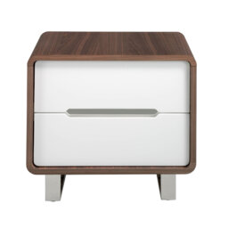 55cm W Manufactured Wood Bedside Table