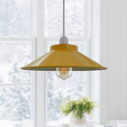 17cm H Metal Cone Lamp Shade ( Screw On )
