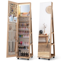 Freestanding Jewelry Armoire