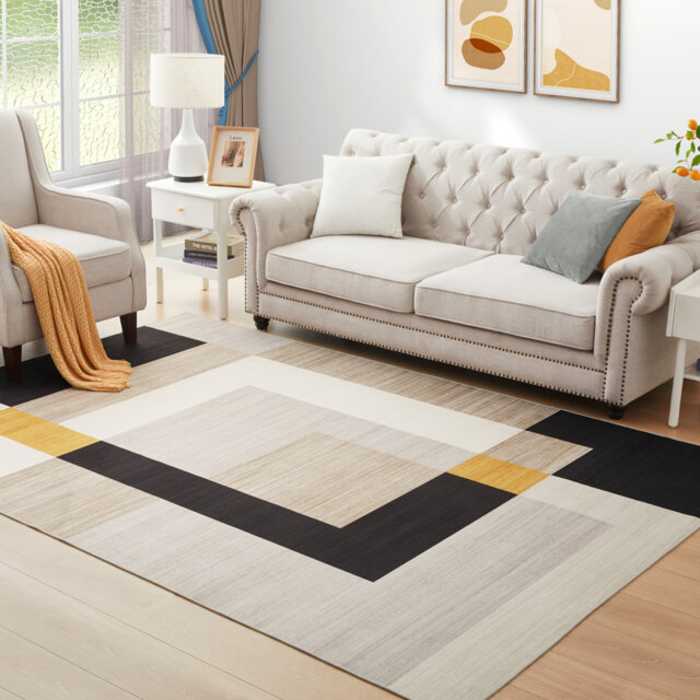 Bornais Machine Printed Indoor / Outdoor Area Rug