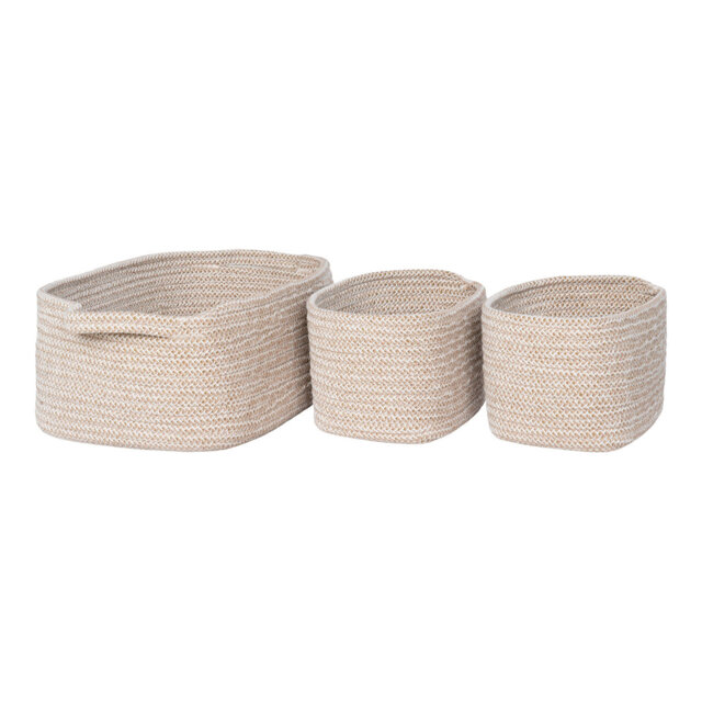 Beachcrest Home Jaylene Cotton Decorative Basket