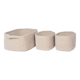 Beachcrest Home Jaylene Cotton Decorative Basket