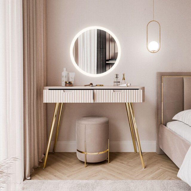 Novi Dressing Table with Mirror