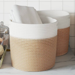 House Of Hampton Fabric Decorative Basket