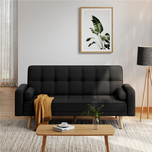 Moda Form 185Cm Square Arms Sofa Bed
