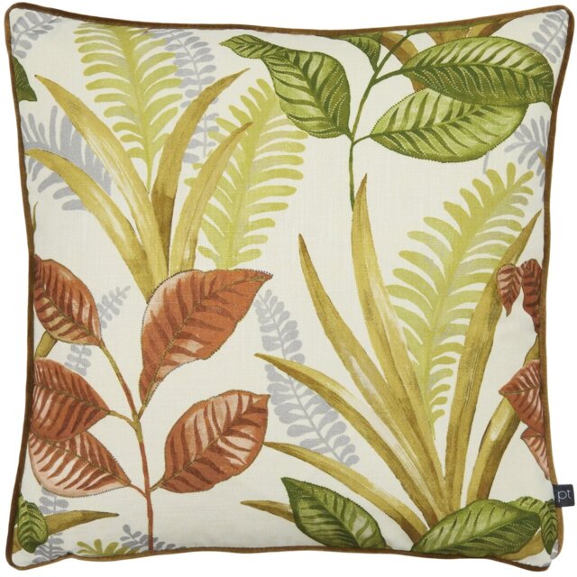 Haught Prestigious Textiles Sumba Cushion Cover in , Mango