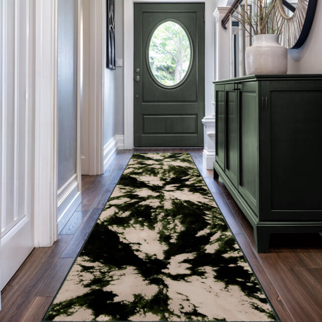 Abstract Flatweave Indoor / Outdoor Area Rug