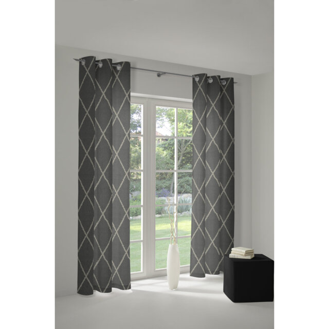 Beeman Eyelet Opaque Curtain