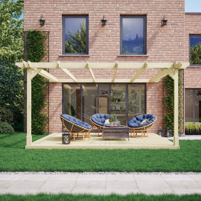 Jarrius Wood Pergola