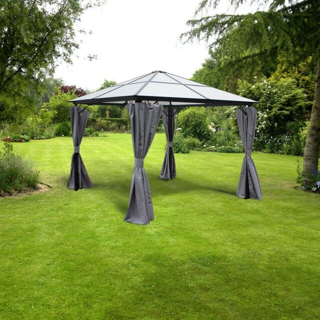 Peninsula 3 x 3m Steel Patio Gazebo