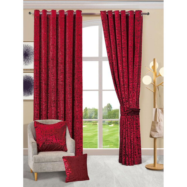 Adelen Velvet Blackout Curtain Pair