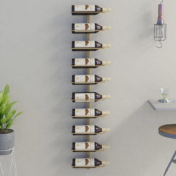 Borden 10 Bottle Floor Wine Bottle Rack