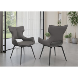 Deloney Swivel Dining Chair