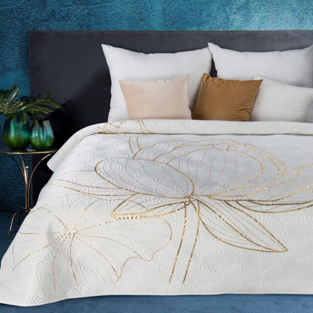 Polito Velvet No Pattern Bedspread