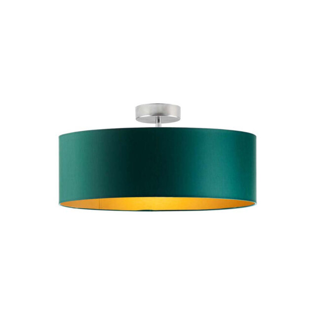 Sunburg Fabric Semi Flush Mount