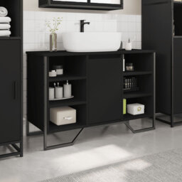 9-5 Bathroom Sink Cabinet 91x35x60 cm Engineered Wood