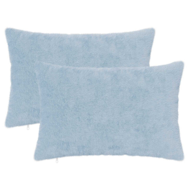 Light Blue Cushion Cover