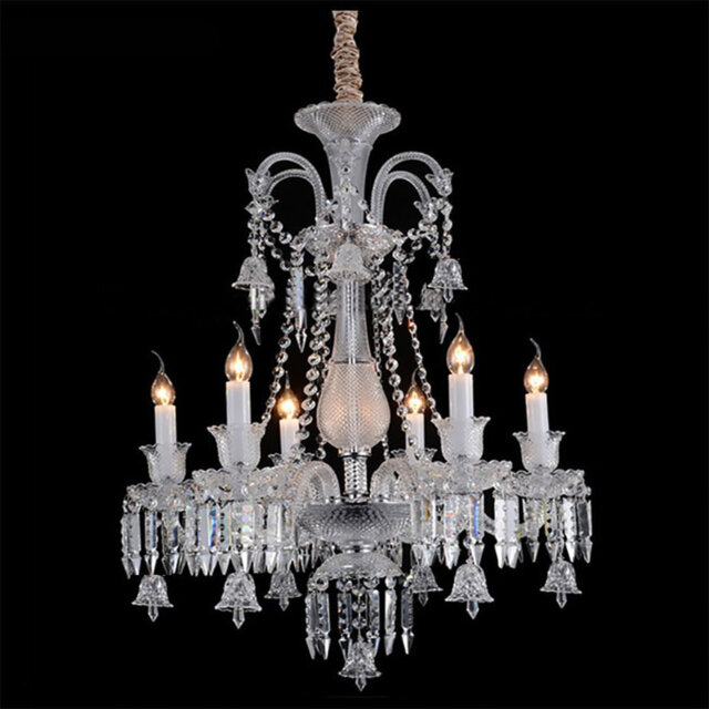 Aurora Grandeur Geniune K9 Clear Crystal Chandelier