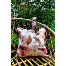 Cleo Floral Square Cushion
