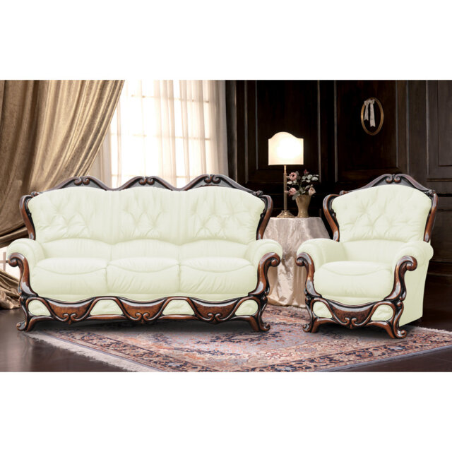 Dodgson 2 - Piece Faux Leather Living Room Set