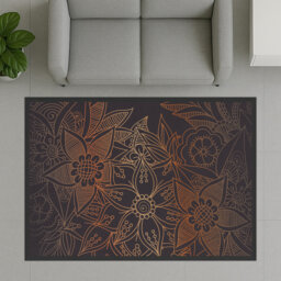 Floral Area Rug