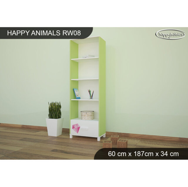 187cm H X 60cm W Cube Unit Kids Bookcase