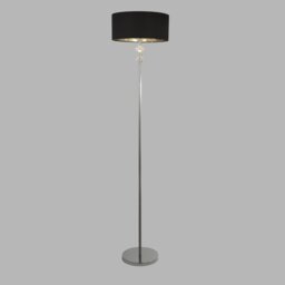 Magee 157.5cm Chrome Traditional Floor Lamp