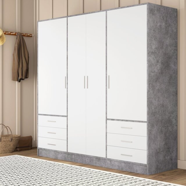 Ingram 4 Door Wardrobe