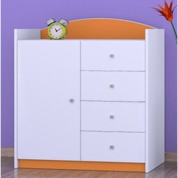 Northcutt Kids 4 - Drawer Combo Dresser