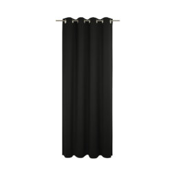 Newbury 67% Polyester And 33% Cotton Room Darkening Single Curtain Panel