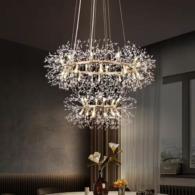 Anguri 32-Light Crystal Unique Chandelier