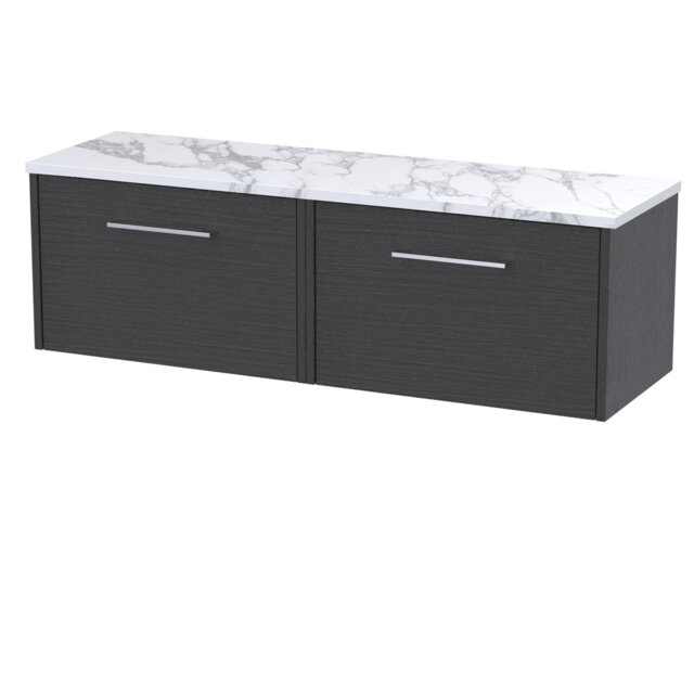 Juno 120.5cm Double Bathroom Vanity Base Only