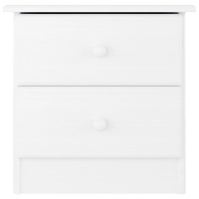 vidaXL Bedside Cabinet ALTA 41x35x41 cm Solid Wood Pine