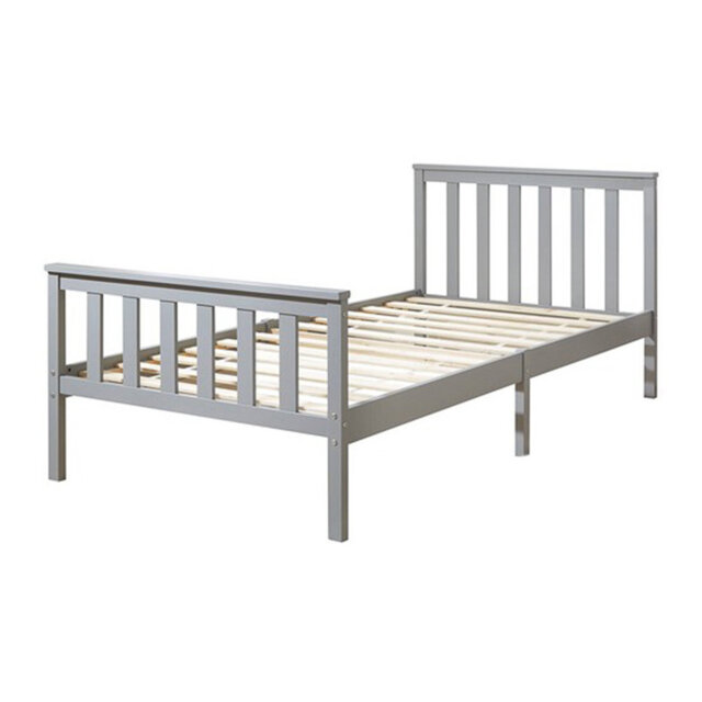 Aadi Solid Wood Shaker Bed Frame
