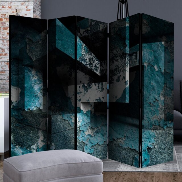 Mayis 172cm H Solid Wood Folding Room Divider