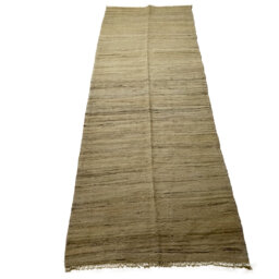 Rickett Corridor Handmade Kilim Wool Brown/Grey Rug