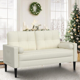 2 Seater Linen Sofa