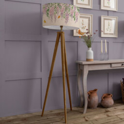 Aratus 173cm Brushed Tripod Floor Lamp