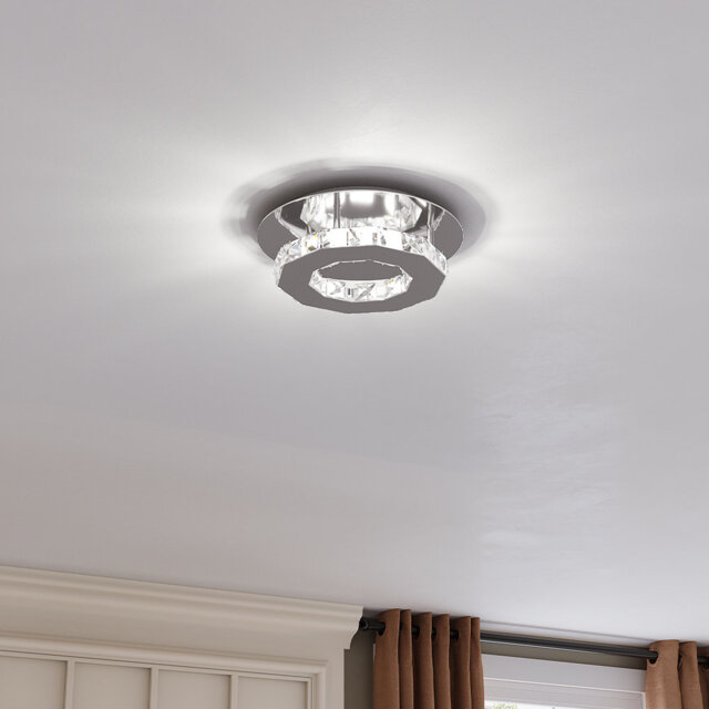 Tarren Glass LED Flush Mount