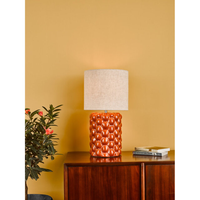 Jayden Table Lamp Glaze With Shade