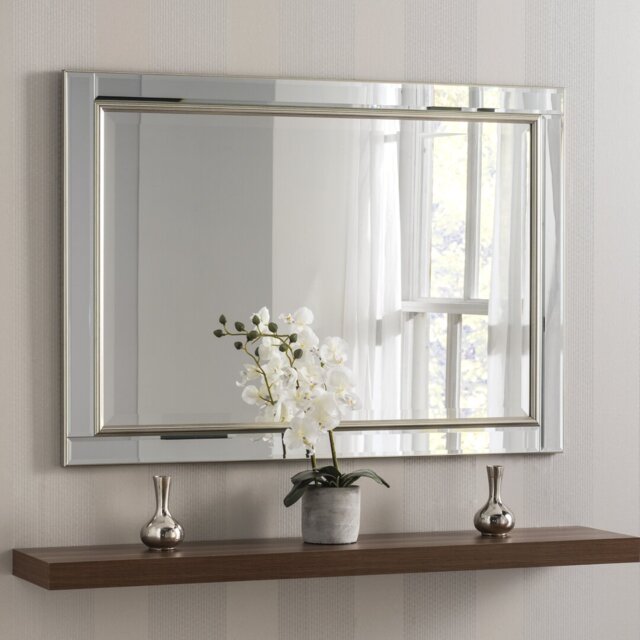 Abbate Venetian Bevelled Accent Wall Mirror