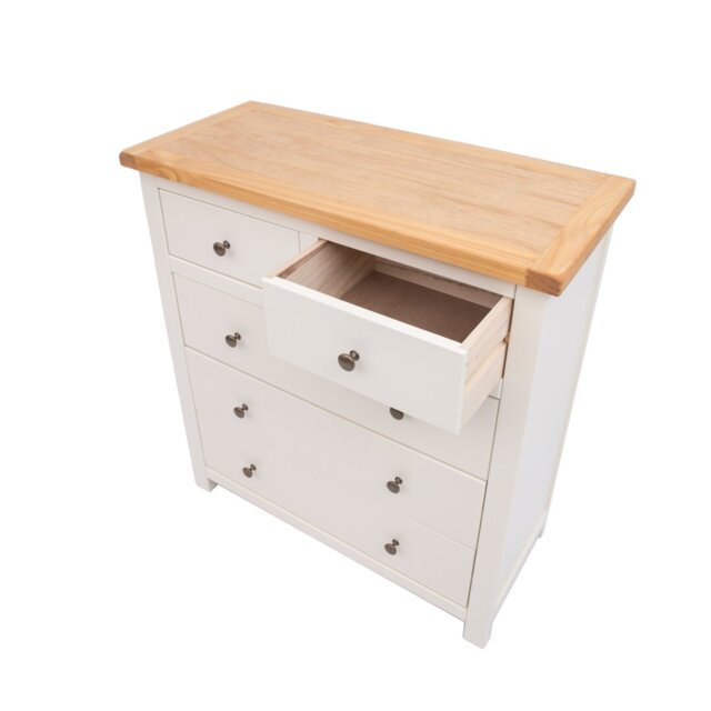 Nester 90cm W 5 - Drawer Chest of Drawers