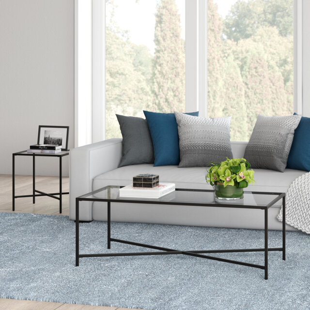 Cross Legs Coffee Table