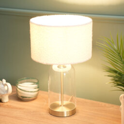 Glass Desk Lamp