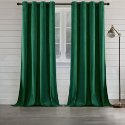 Velvet Room Darkening Curtain Panel Pair